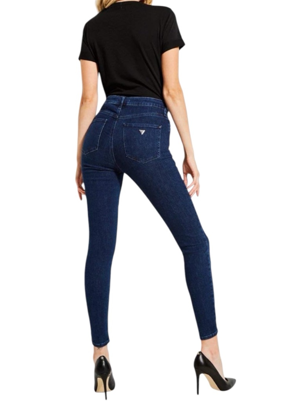 Y2K Inspired Guess Lace-Up High Waisted Skinny Jeans Size 27 - Picture 5 of 14